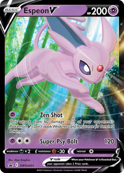 Espeon V #SWSH201 - SWSH Black Star Promos
